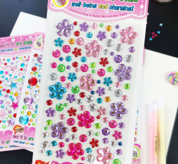 Shiny Diamond Effect Sticker