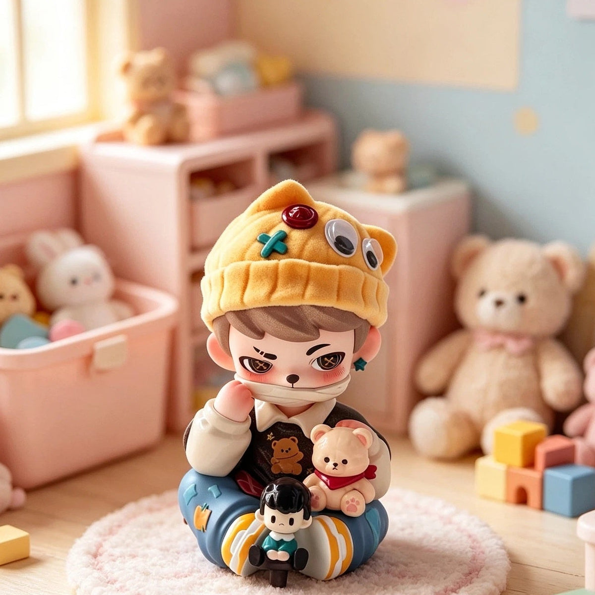 【Y】【Hidden】Rayan Tent No.7 Series Blind Box#Limited Chase Figurine #Secret Variant Figure #Rare Hidden Collectible Figure