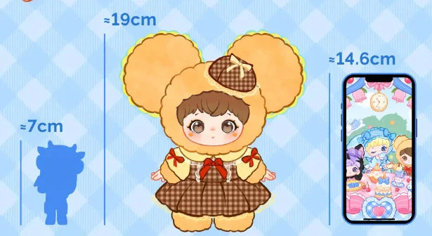 【T】ZIYULI lolita secret garden tea party plush Series
