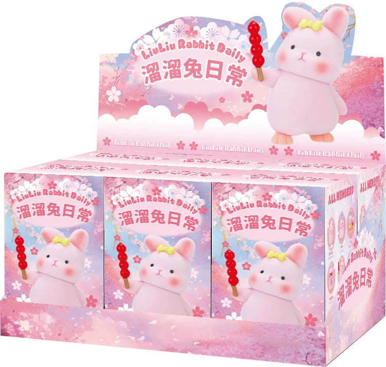 【T】Pink Sliding Bunny Daily Blind Box