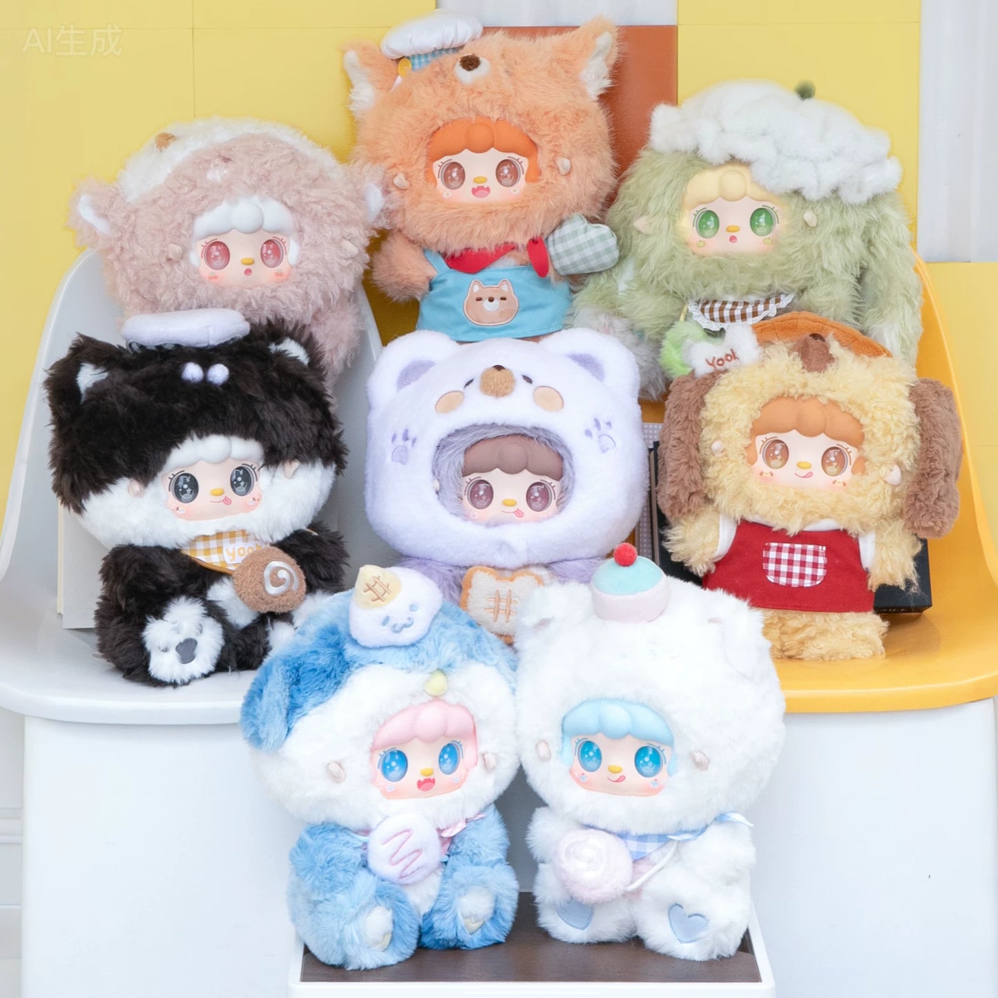 【T】Yooki Yangyang 600% Scale Baby Bakery House Plush Blind Box