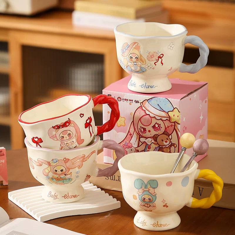 Baby three mugs