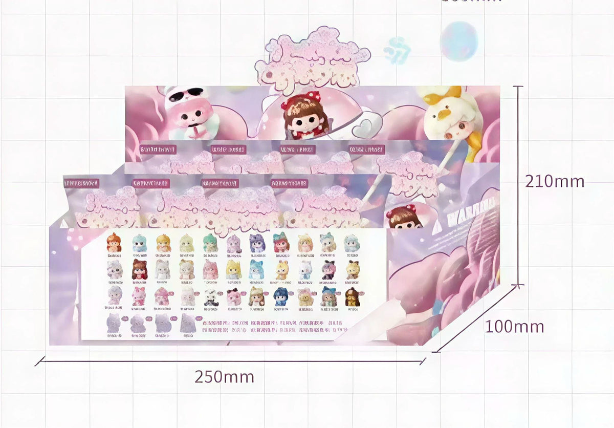 【X】Little Chu Chu‘s whimsical ideas series Mengli series blind box#Miniature Bean Doll #Collectible Bean Figures #Kawaii Mini Beans