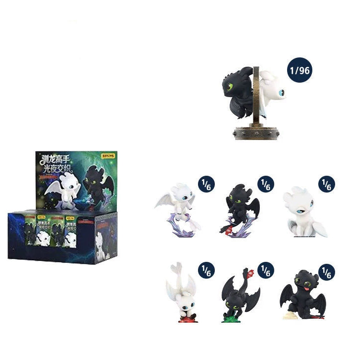 How to train your dragon interwined light&night series#AnimeCollector #JustArrived #UnboxingDay