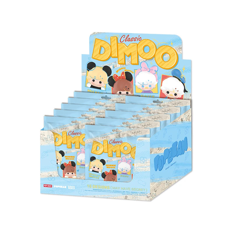 POP BEAN DIMOO WORLD x DISNEY Classic Series(3 Pcs Per Pack)#Mini Figure Beans #Tiny Pocket Beans #Mini Bean Blind Capsule