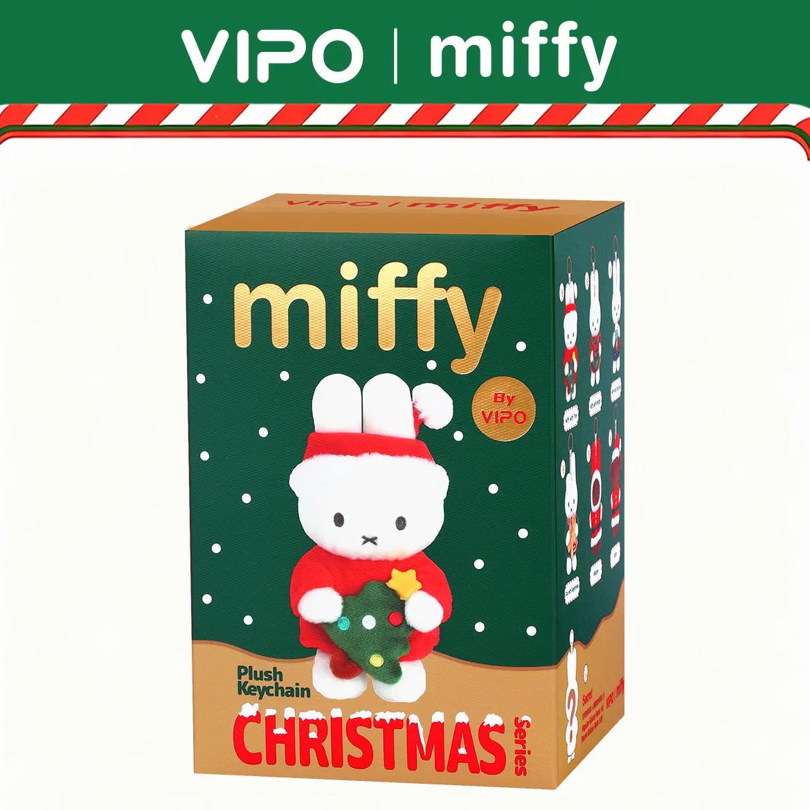 【X】Miffy Christmas Ornament Blind Box#Kawaii Plush Figure #Surprise Blind Bag #Soft Stuffed Plush