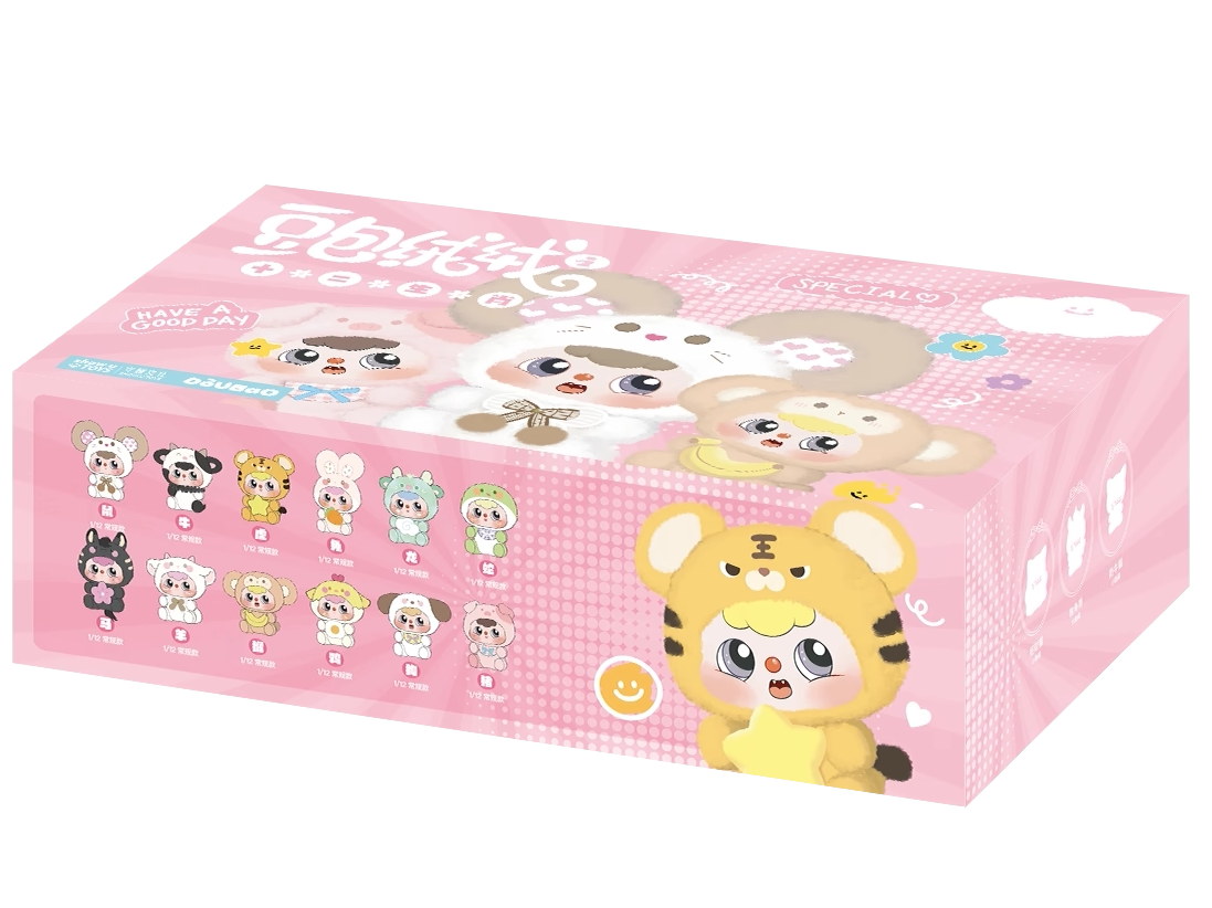 【T】DOUBAO Chinese Zodiac Series Plush Blind Box