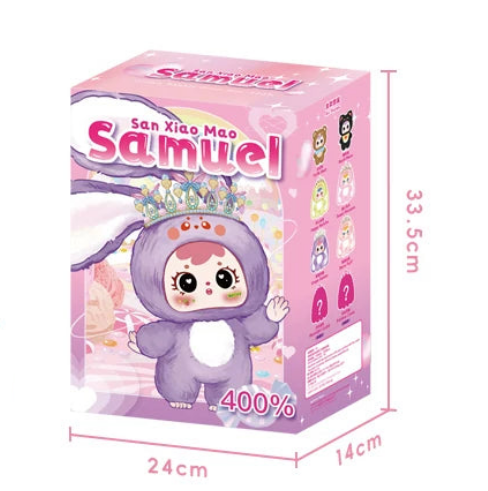 【T】Samuel Full Sweetness 400% Plush Toy Doll Blind Box