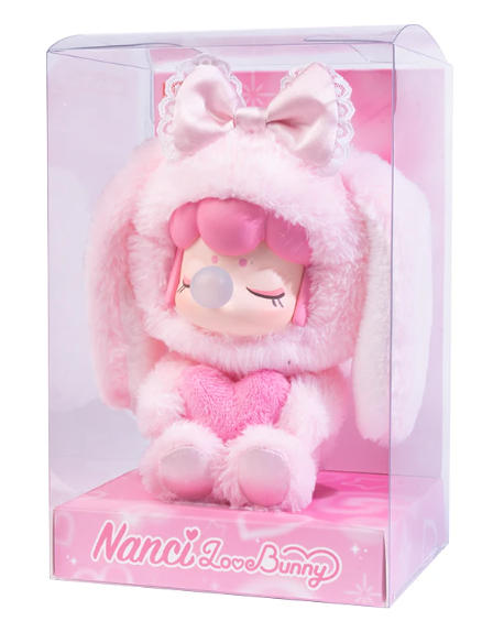【L】Rolife Nanci Heart Bunny Limited Edition Charm#RareCollectible#LimitedRun#Cute Plush Toy#Hanging Card