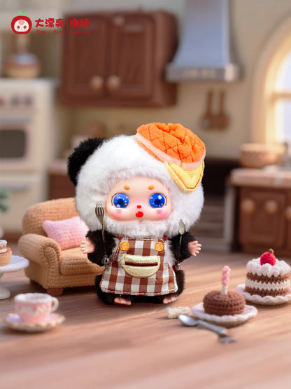 【T】Little Chubby ean What Should l Eat Today Series Plush Blind Box