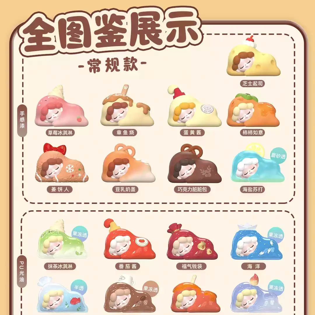 WENDY Menlted Away Mini Bean Series Unbag#Kawaii Mini Beans #Tiny Pocket Beans #Mini Bean Blind Capsule