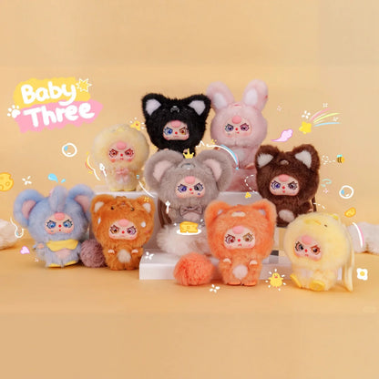 【T】Baby Three Mini Hug Series - Vinyl Plush Pendant Surpise Box