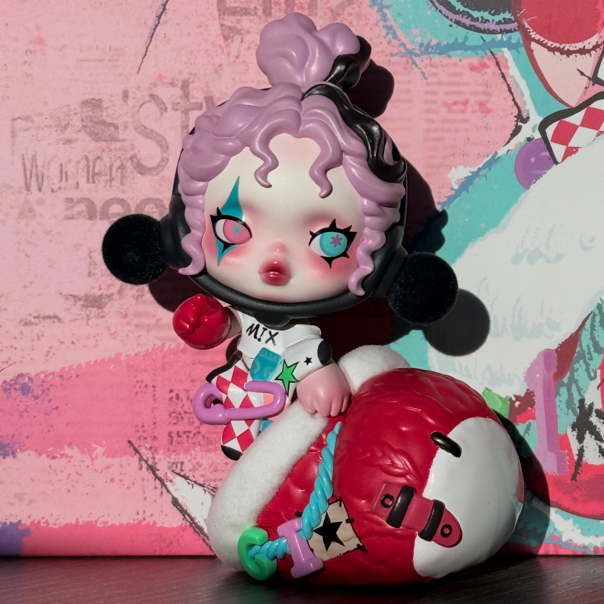 【T】SKULLPANDA Christmas Sock Limited Hanging Card
