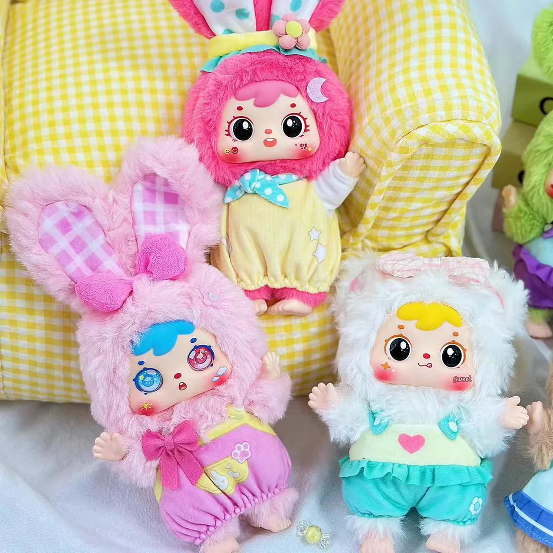 【T】Samuel Little Bear Little Rabbit Happy Picnic Series Blind Box