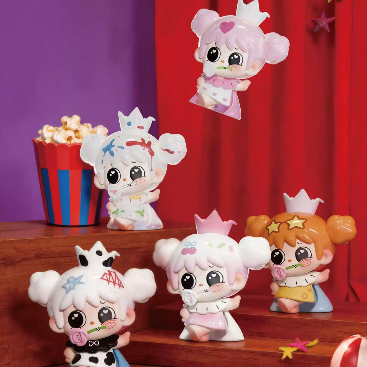 MILI Beans Blind Box-Little King Series#Mini Bean Figures #Tiny Bean Collectible #Mini Bean Blind Capsule