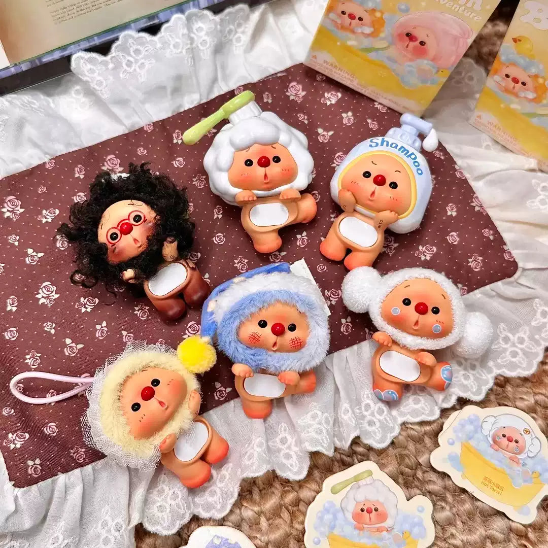 OYO Bathroom Adventure Mini Series Blind Box#Kawaii Mini Beans #Tiny Pocket Beans #Mini Bean Blind Capsule