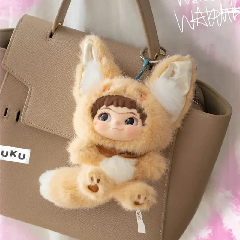 【T】Wakuku-Fox&Bunny,Trick Or Treat Series Plush Blind Box