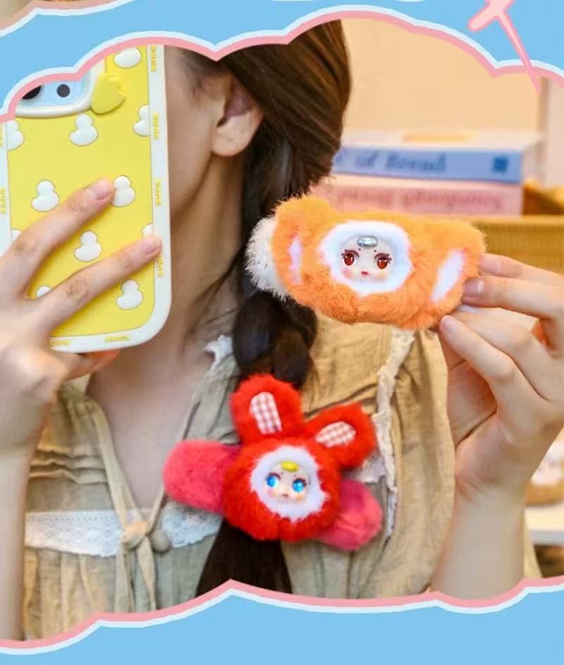 【T】MM Milk Candy Cute baby hairpin Plush Blind Boxes