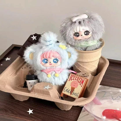 【T】Sanmi Rabbit's Little Baby Hand in Hand Series Plush Blind Box
