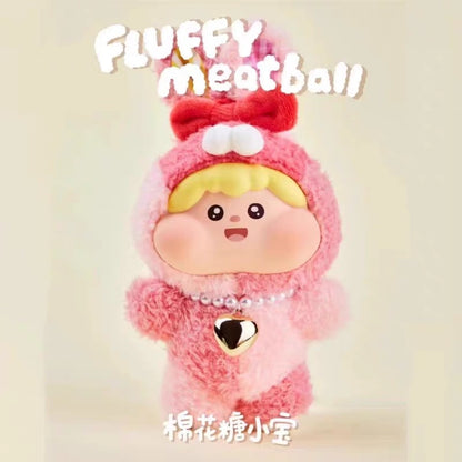 【T】Fluffy Meatball Cotton Candy Baby  Series  Plush Dolls