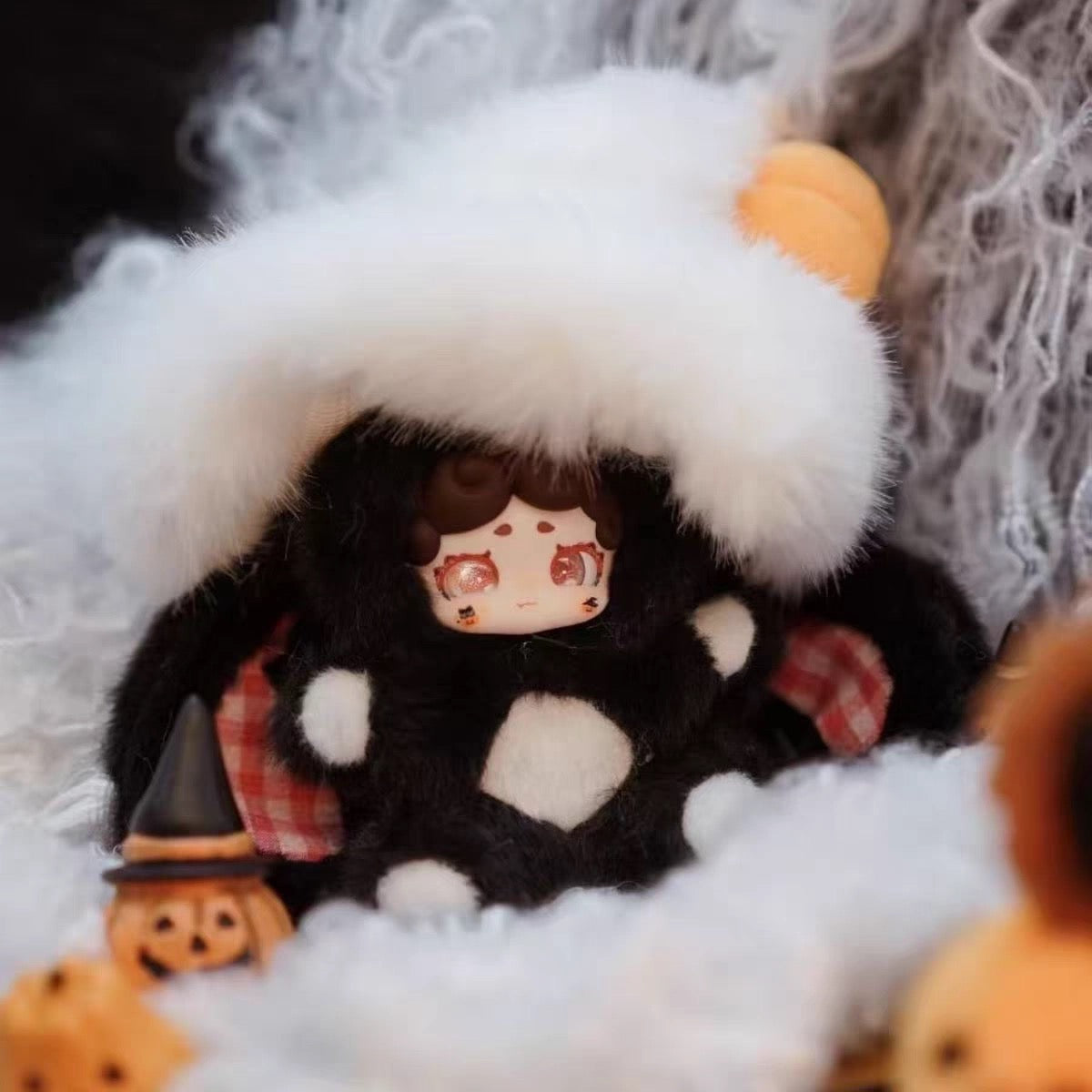 【T】lucky Deer Nai good night bunny halloween limited edition  Plush Blind Box