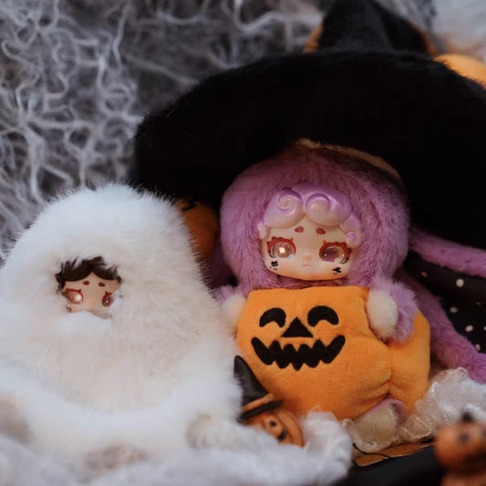 【T】lucky Deer Nai good night bunny halloween limited edition  Plush Blind Box