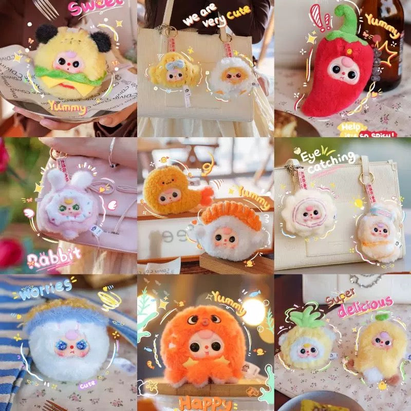 【T】Baby Three-Big Bite Plush Blind Box