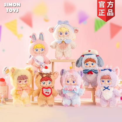 【T】Puffynose Friends Memorandum Series Plush Dolls Blind Box