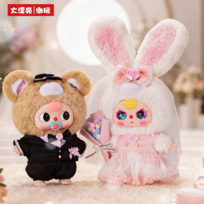 【T】Baby Three Romantic Wendding 400% Plush Blind Box