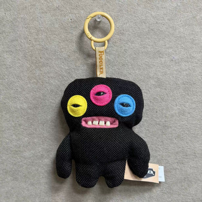 【T】Fuggler Funny Ugly Monster Keypers V6 Series Plush Key Chain Dolls