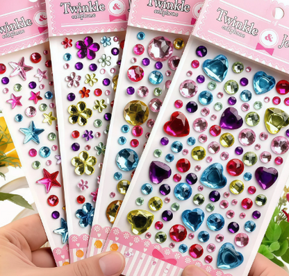 Shiny Diamond Effect Sticker