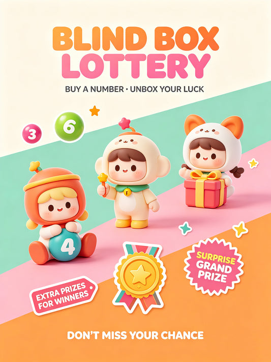 【Event link】Win Giant Plush & Blind Boxes gifts | 21 blind bags