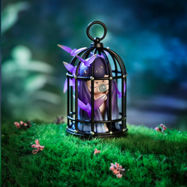 【L】Rolife Nanci Caged Bird Limited Edition#RareCollectible #LimitedRun#FigureCollection#Hanging Card