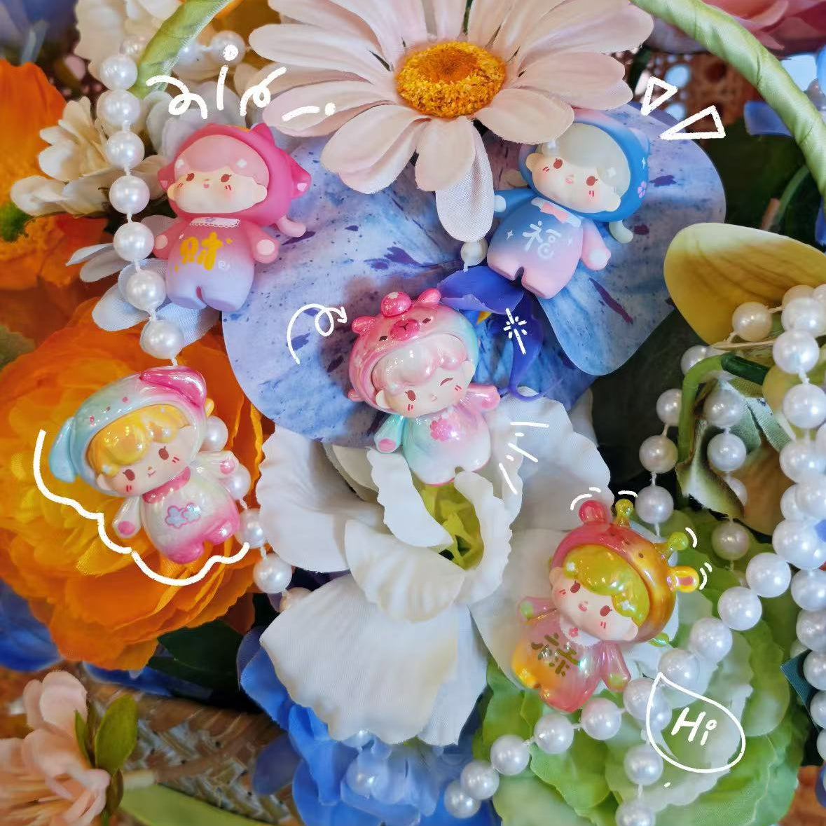 【T】Billie's Blessing Sakura-Beans Series Figures