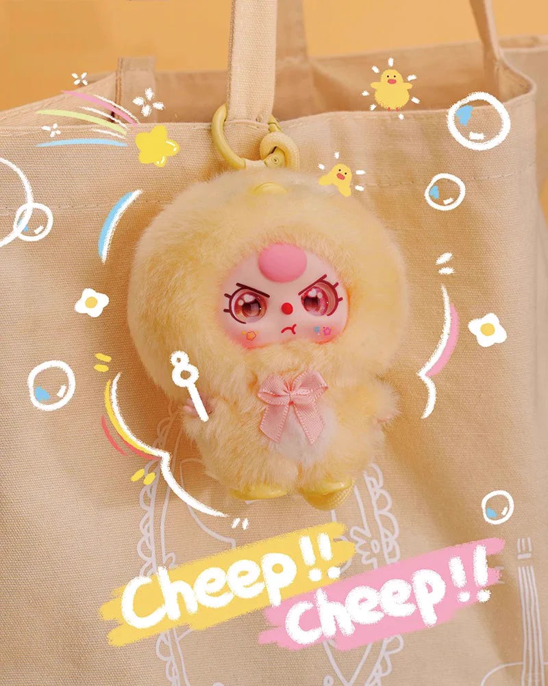 【T】Baby Three Mini Hug Series - Vinyl Plush Pendant Surpise Box