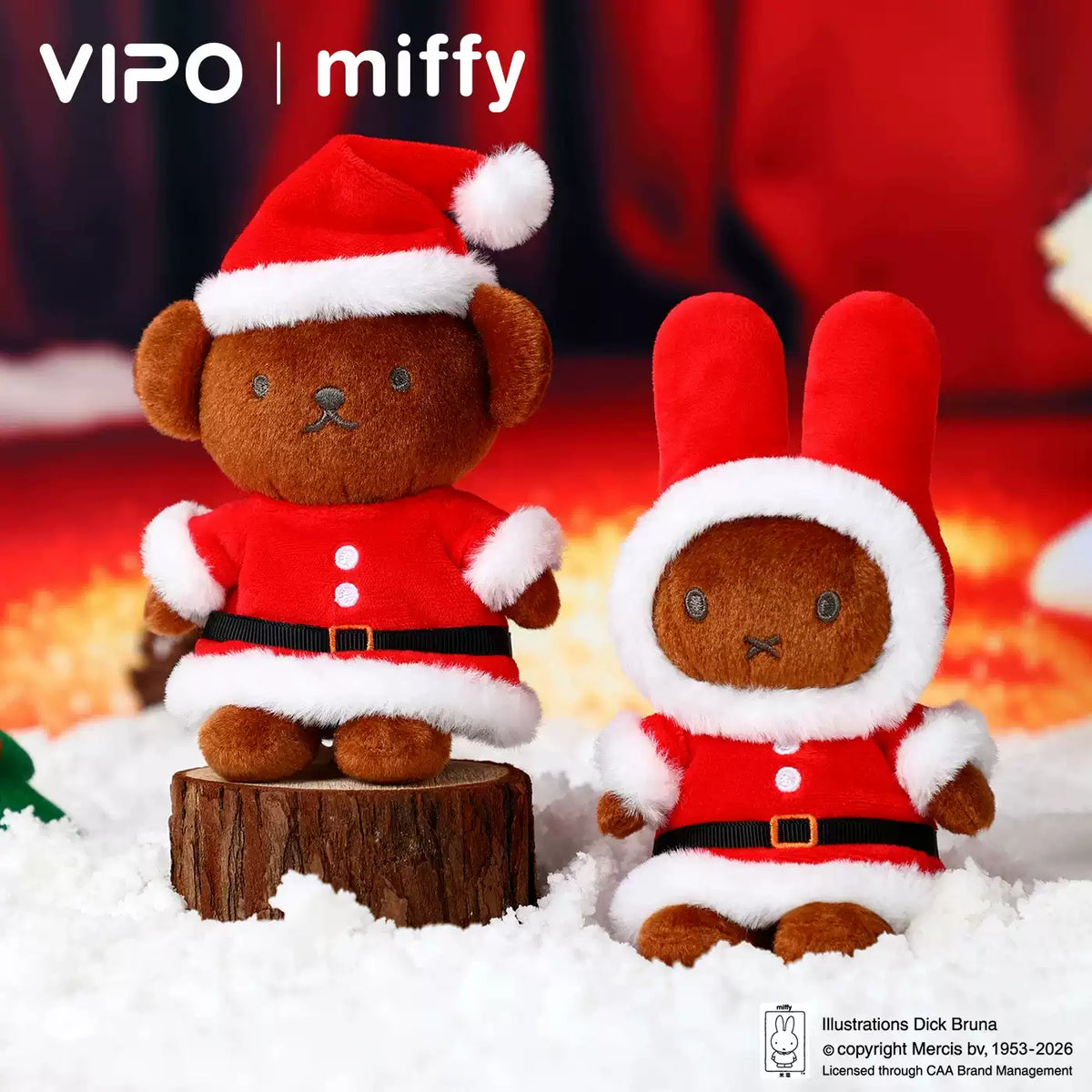【X】Miffy Christmas Ornament Blind Box#Kawaii Plush Figure #Surprise Blind Bag #Soft Stuffed Plush