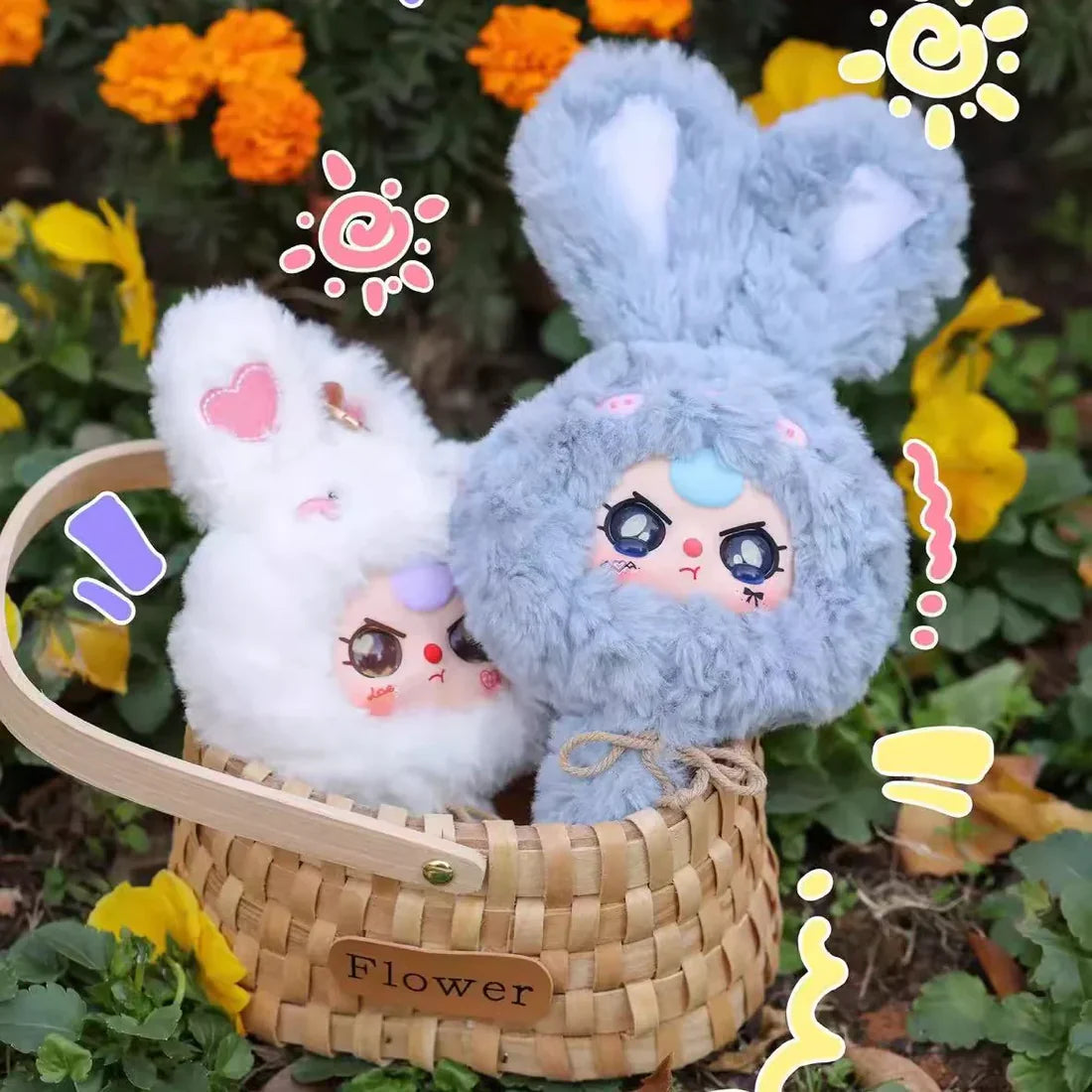 【T】Baby Three Magic Mirror Series Plush Dolls