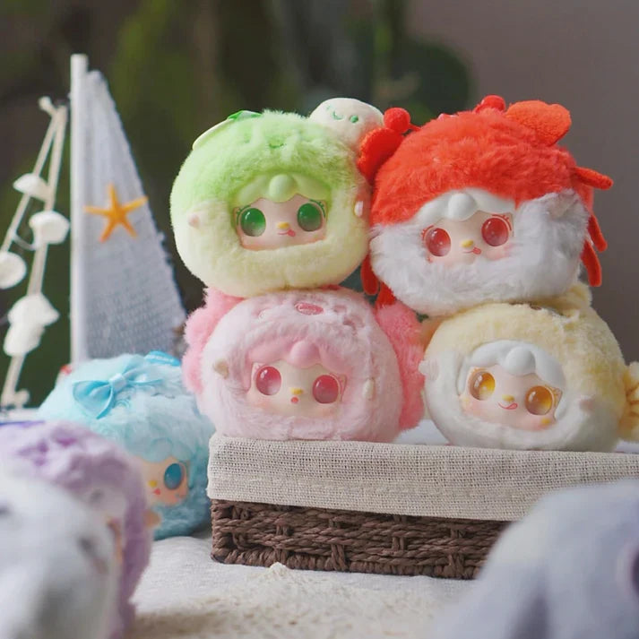 【T】Yooki V6 Mini Ocean Baby Series Plush Dolls