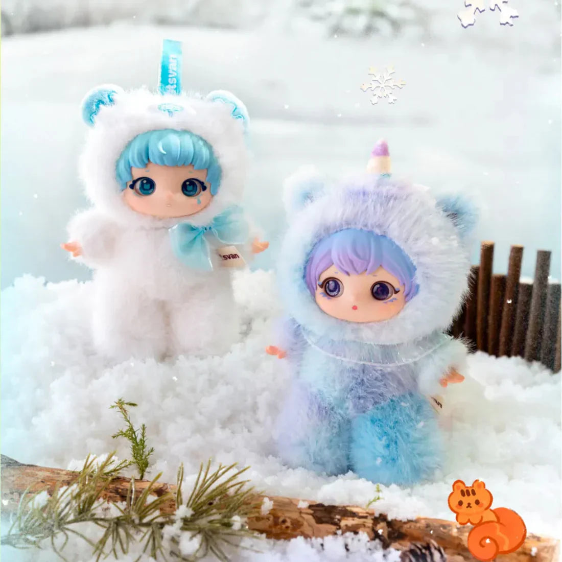 【T】ZIYULI-Animal Party Series Plush Dolls