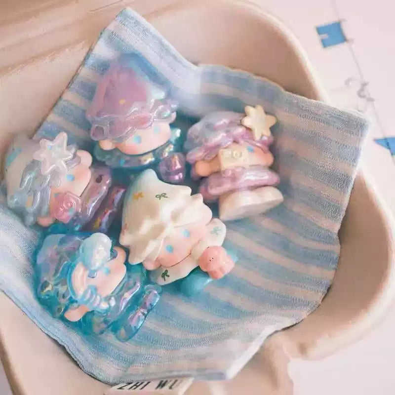 Half an Hour in the park#Collectible Bean Figures #Kawaii Mini Beans #Tiny Pocket Beans