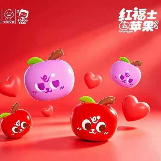 FOFOO APPLE#Mini Figure Beans #Cute Bean Toy #Tiny Pocket Beans