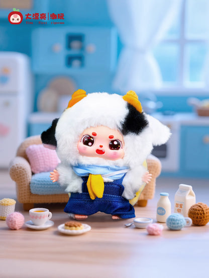 【T】Little Chubby ean What Should l Eat Today Series Plush Blind Box