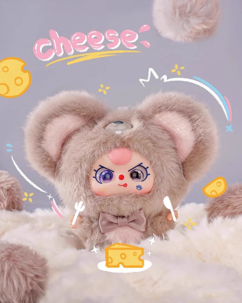 【T】Baby Three Mini Hug Series - Vinyl Plush Pendant Surpise Box