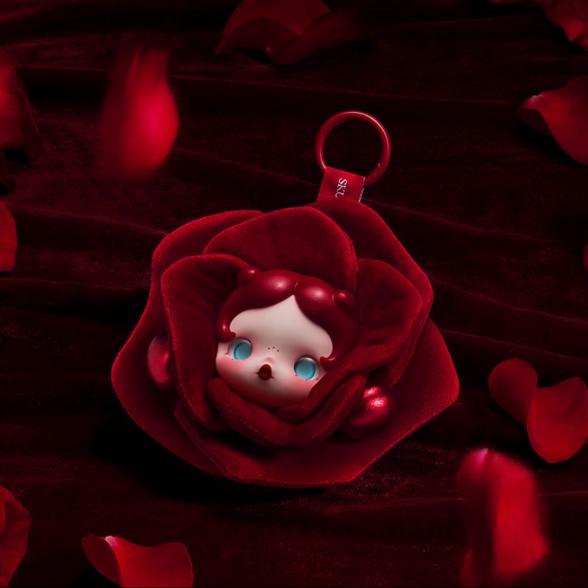 【T】SKULLPANDA Petals In Four Acts Series Earphone Bag