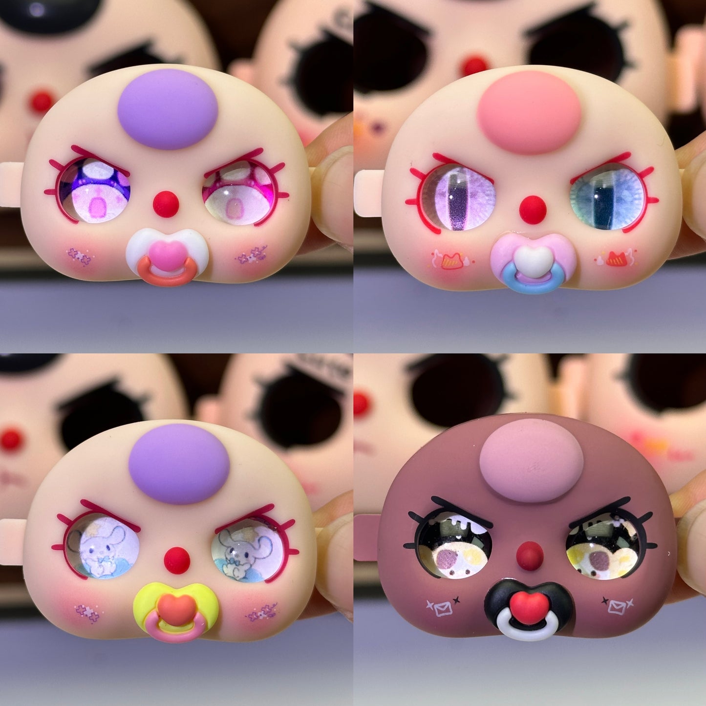 【T】Baby Three Doll Face Replacment