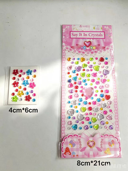 Shiny Diamond Effect Sticker