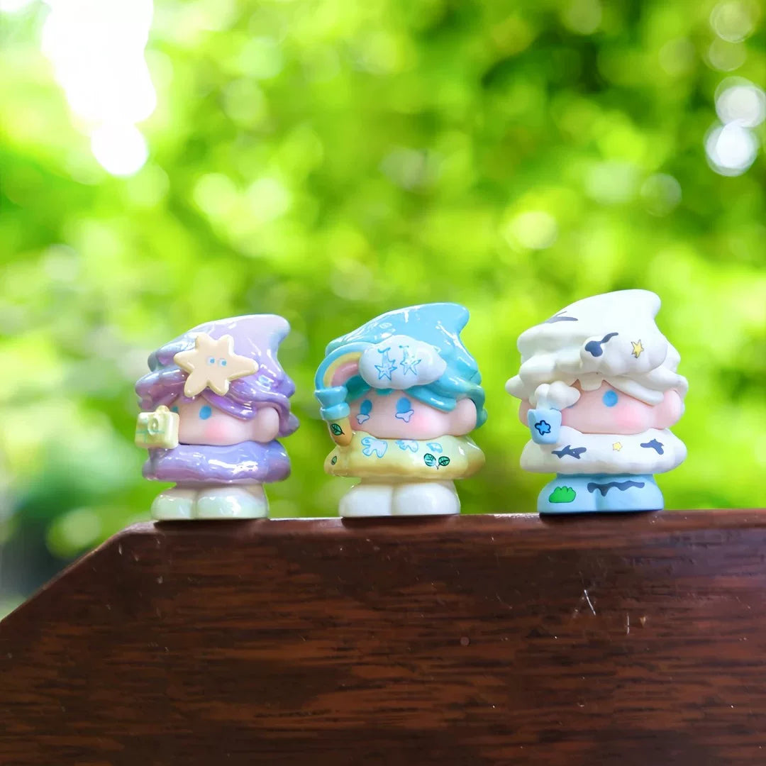 Half an Hour in the park#Collectible Bean Figures #Kawaii Mini Beans #Tiny Pocket Beans