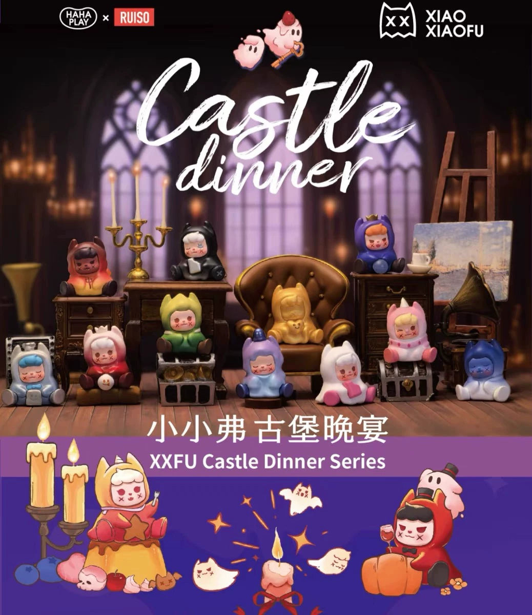 XXFU Castle Dinner Series#Mini Figure Beans #Collectible Bean Figures #Kawaii Mini Beans