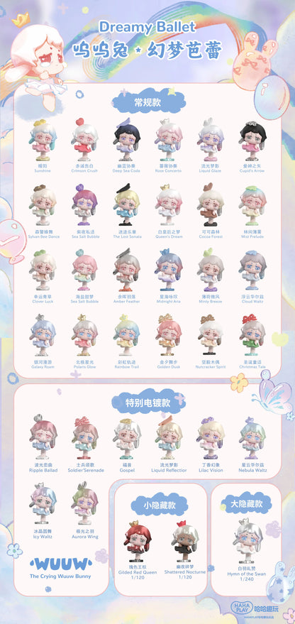 WUUW Bunny Dreamy Ballet Series Blind Box