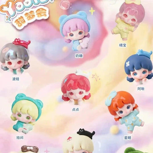Yooie Sweet Dream Party Mini Beans Blind Box#Tiny Bean Collectible #Mini Figure Beans #Mini Bean Blind Capsule